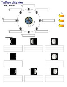 phases of the moon worksheet
