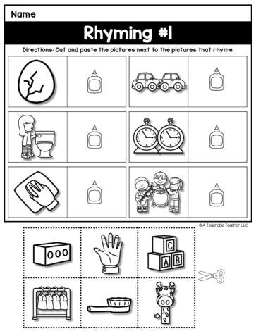 phonemic awareness worksheet