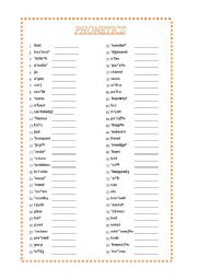 Phonetics - ESL worksheet by Nichi