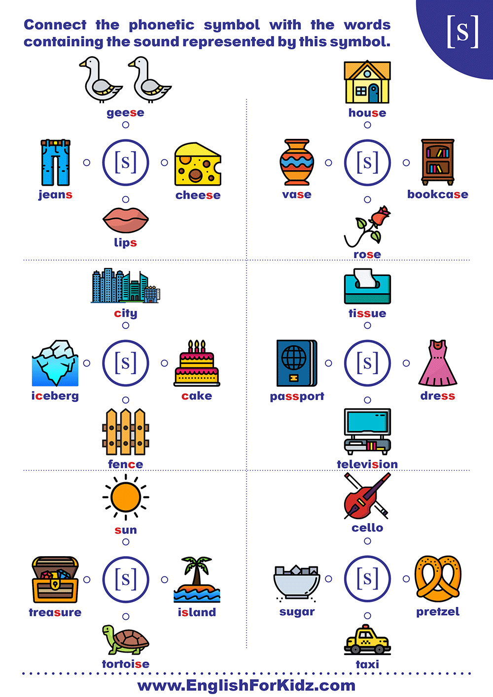 English for Kids Step by Step: 170+ English Phonics Worksheets
