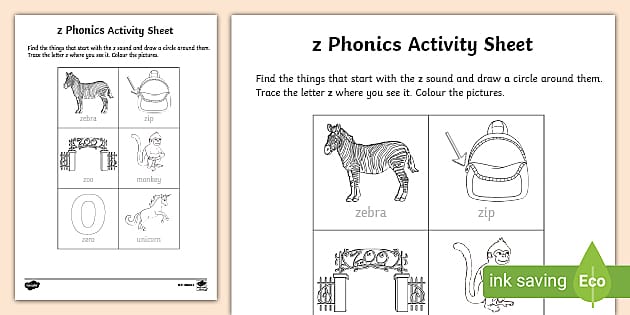 phonic words worksheet