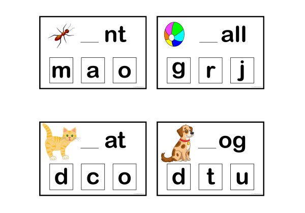 Blank Letter Beginning Sounds Worksheets - Aussie Childcare Network