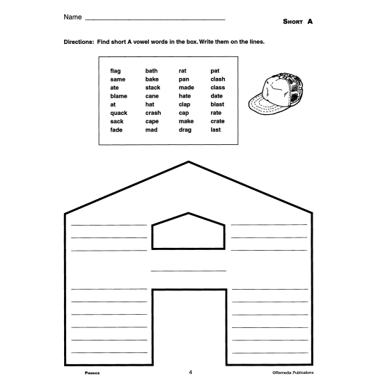 phonics for older students free worksheet