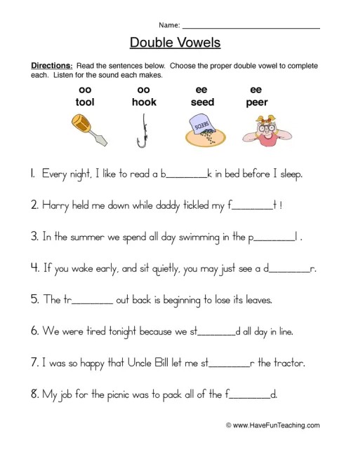 19 Go-To First Grade Phonics Worksheets - The Teach Simple Blog