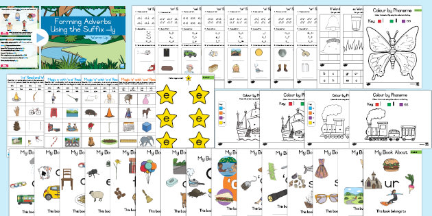 Phonics Worksheets | Grade 2 | Bumper Phonics Pack - Twinkl
