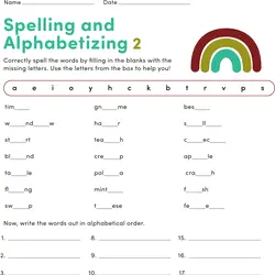 phonics worksheet for 3rd grade