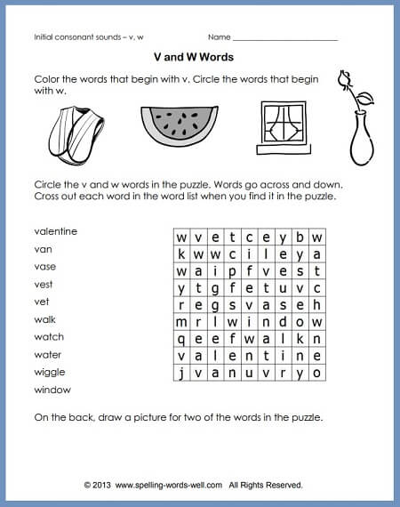 phonics worksheet for adults