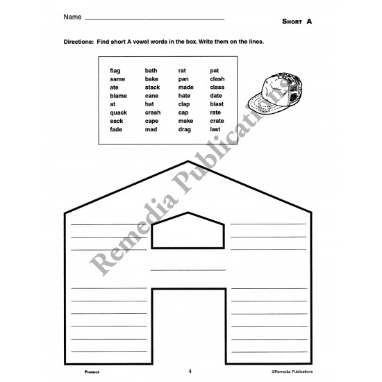 44+ Phonics Worksheets ⭐ Kids Practice Phonics Words - Easy Copywork