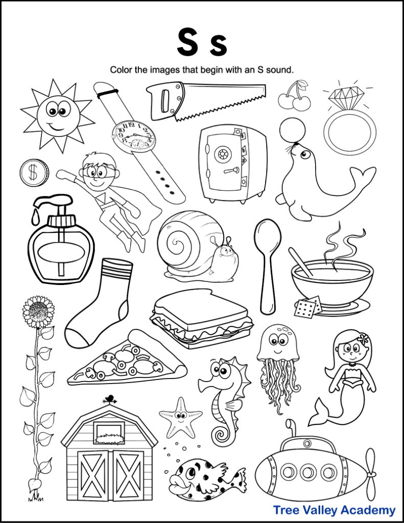 phonics worksheet for