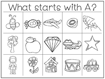 35 Letters and Sounds Work Mats and Worksheets. Preschool ...