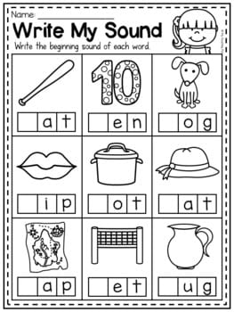 MEGA Phonics Worksheet Bundle - Pre-K Kindergarten - My Teaching Pal