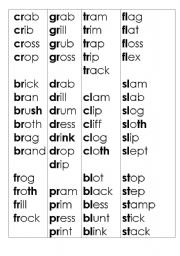 Phonics and phonograms - ESL worksheet by mg71