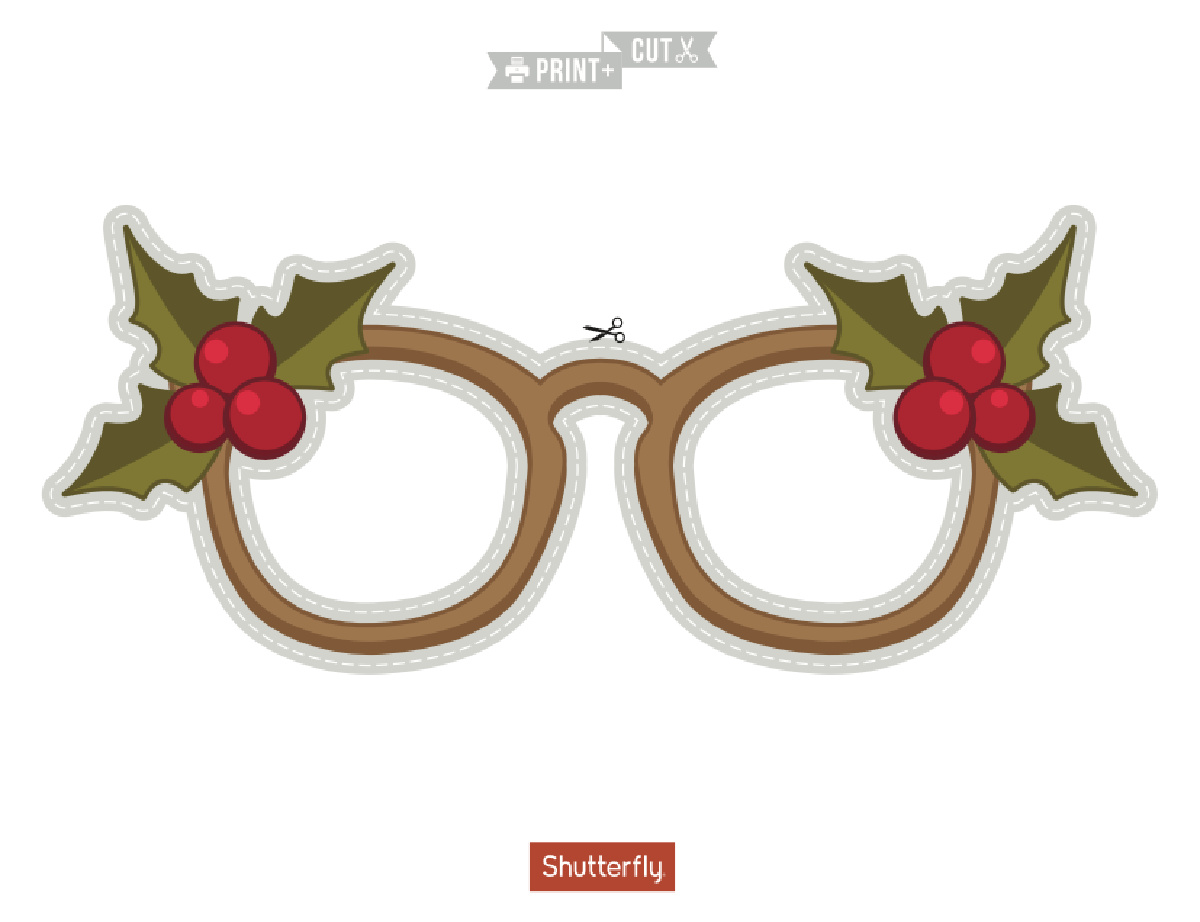 Free Photo Booth Props Diy And Free Printable Christmas Download Free 