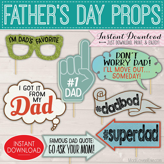 photo booth props printable sayings