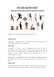 Writing - Physical Education should be taught in schools - ESL ...