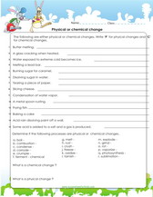Grade 4 science worksheets