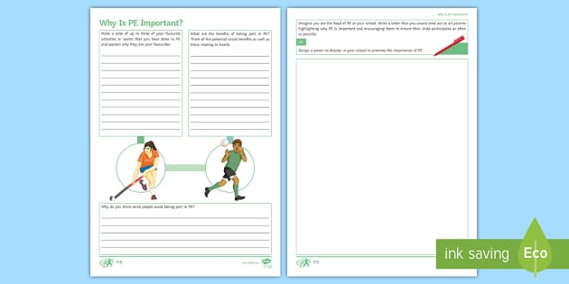 Physical Education Worksheet | Ready-to-print Worksheets