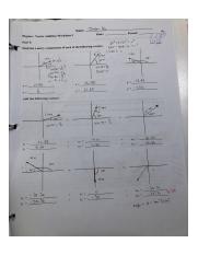 9.jpg - Jordan You Physics: Vector Addition Worksheet I Name: Part ...