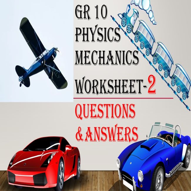 physics worksheet answers