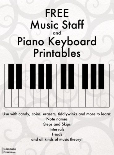 piano worksheet for beginners printable free