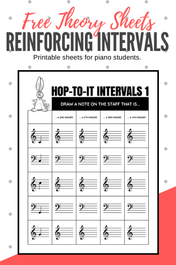 More Theory Worksheets For Homework Hungry Piano Students - Teach ...