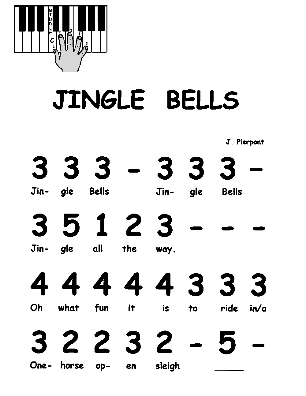 Free Piano Worksheets &  Free Sheet Music for Kids | Pianimals