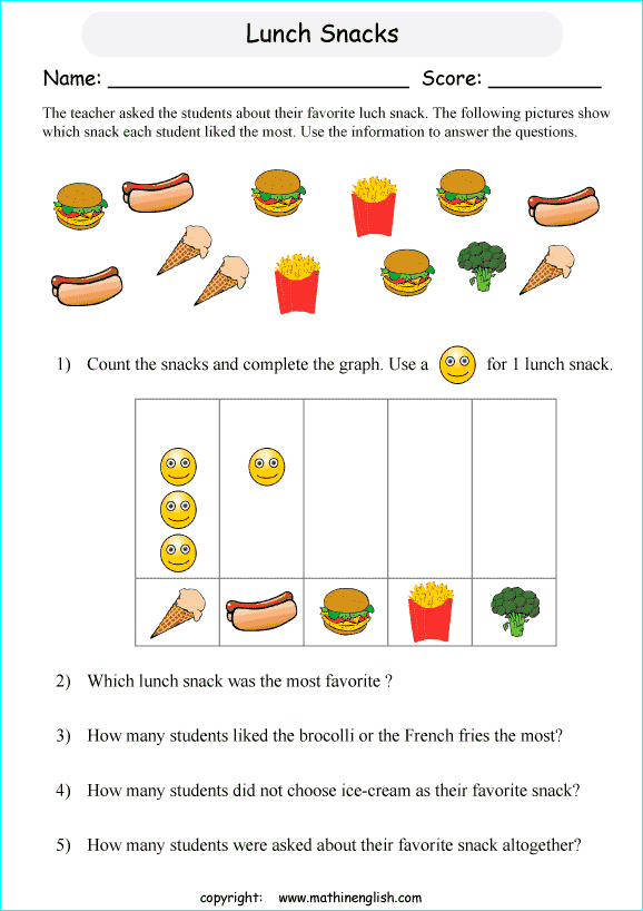 Printable primary math worksheet for math grades 1 to 6 based on ...