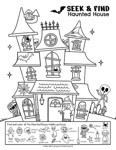 picture find worksheet