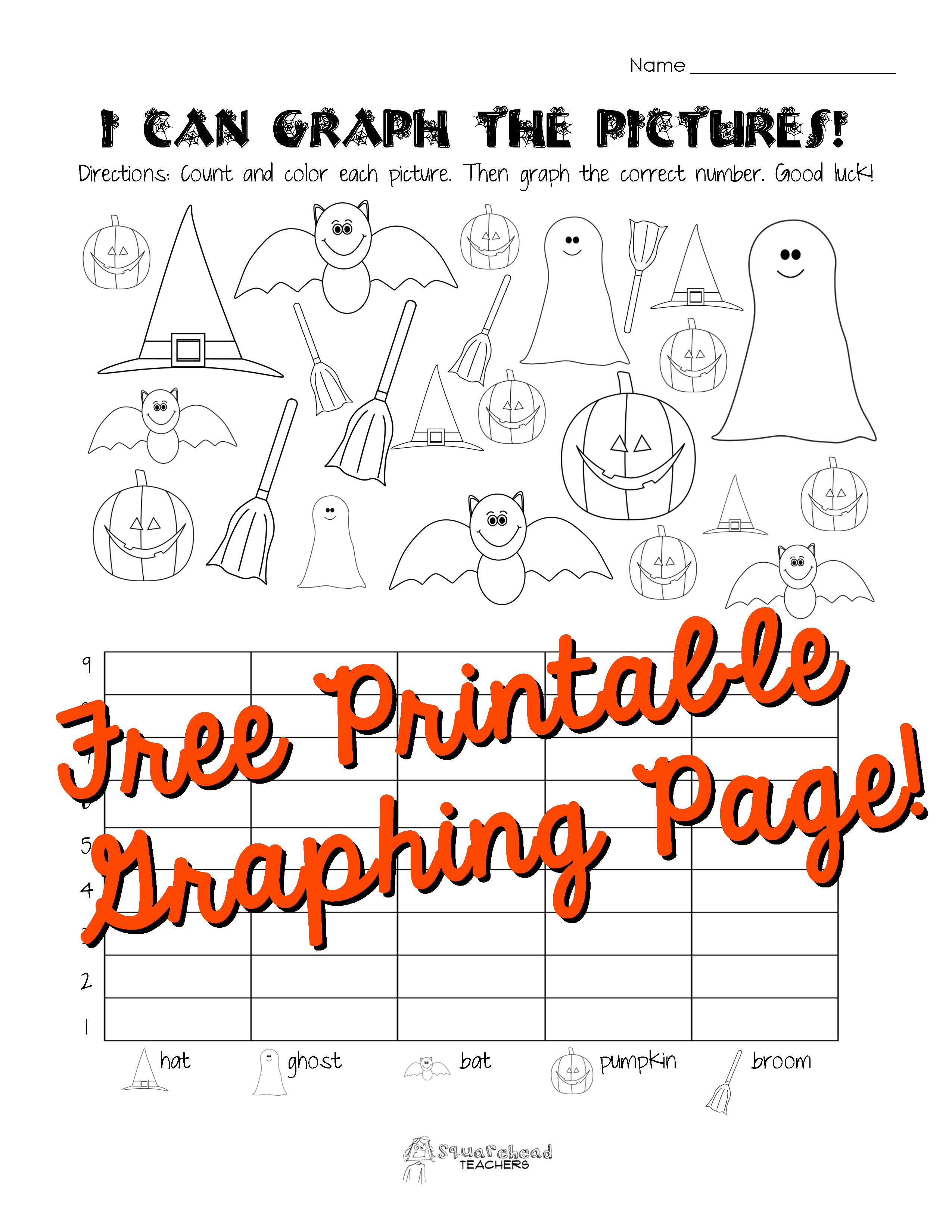 picture graph worksheet for first