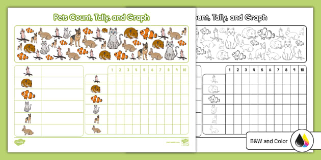 picture graph worksheet for first