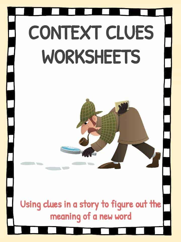 pictures as context clues worksheet