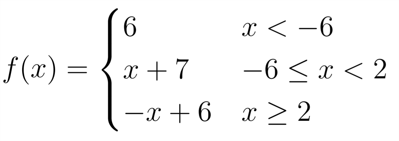 2.1.3: Piecewise-defined Functions - Mathematics LibreTexts