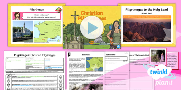 RE: Pilgrimages: Christian Pilgrimages Year 4 Lesson Pack 2