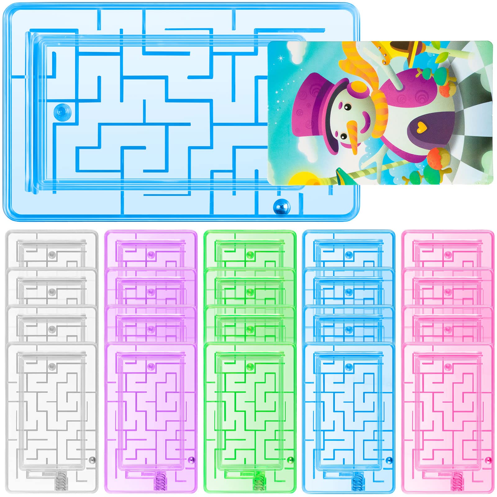 Amazon.com: 20 Pcs Gift Card Holder Maze Fun Money Puzzle Gift ...