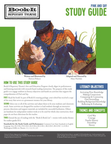 Pink and Say Study Guide by Book-It Repertory Theatre - Issuu