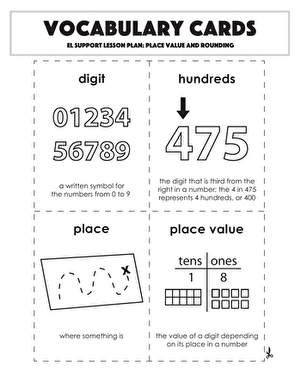 place value and rounding worksheet pdf