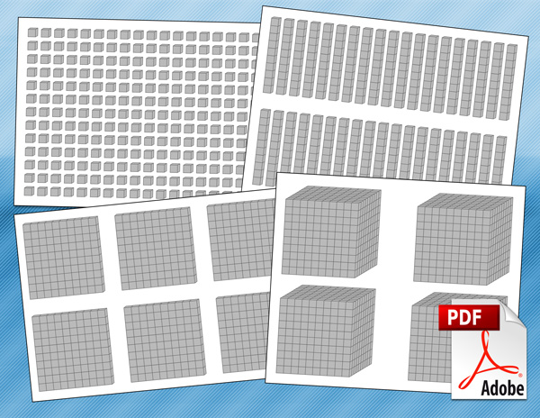 Printable Place Value Blocks | Free Math PDFs for Students ...