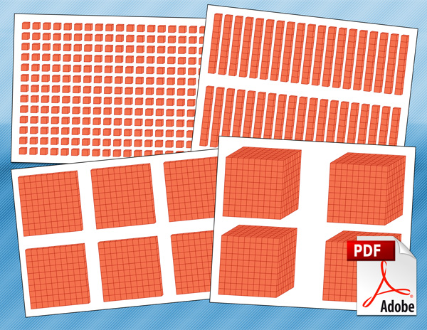 Printable Place Value Blocks | Free Math PDFs for Students ...
