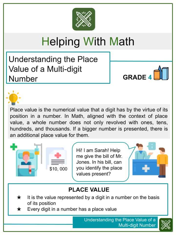 Understanding the Place Value of a Multi-digit Number | Helping ...