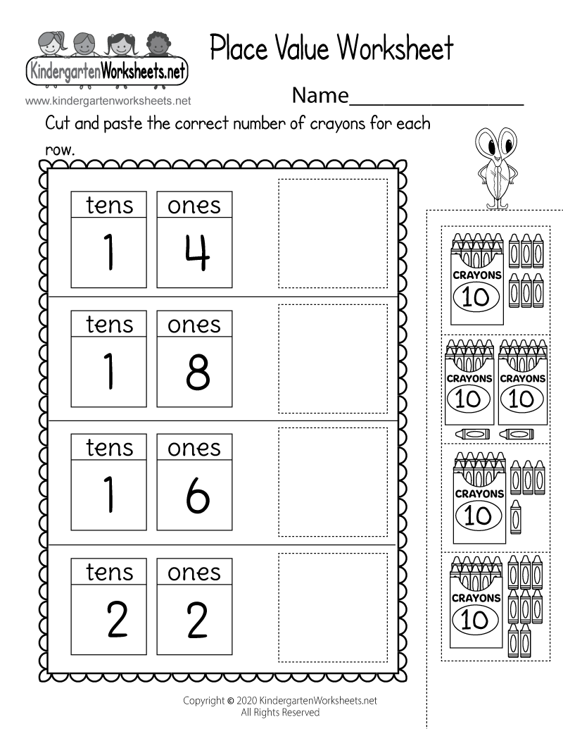 Tens and Ones Worksheet - Free Printable, Digital, &  PDF