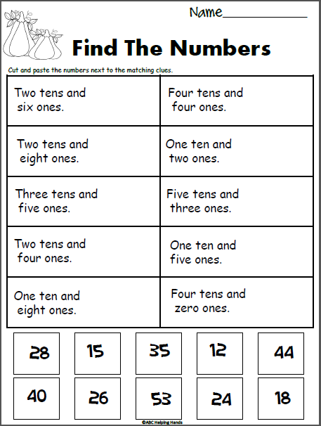 Place Value Fall Worksheet | Made By Teachers