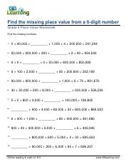 grade-4-missing-place-value-6-digit-number-d.pdf - Find the ...