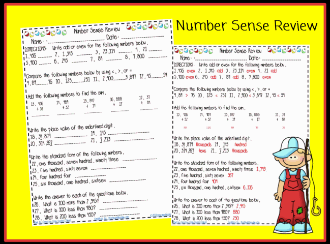 Math - Numbers &  Operations - Place Value - Common Core State ...