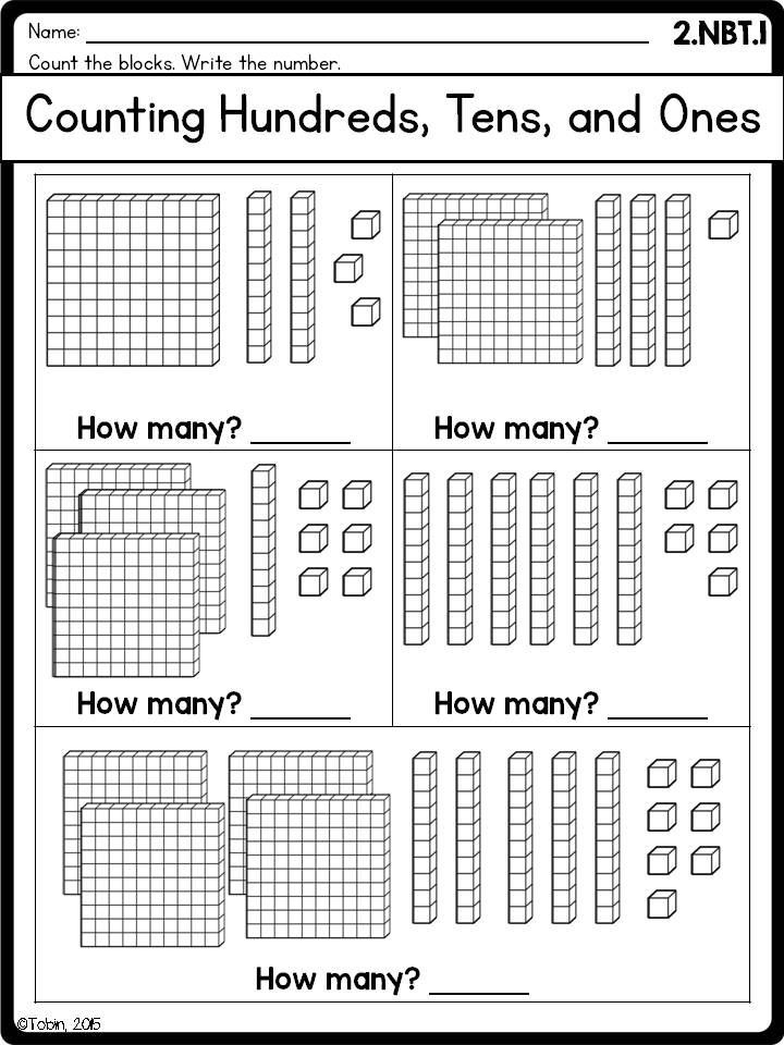 place value worksheet 2nd grade tens ones