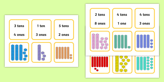 place value worksheet dienes