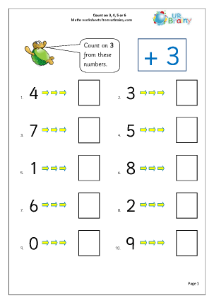 place value worksheet early years