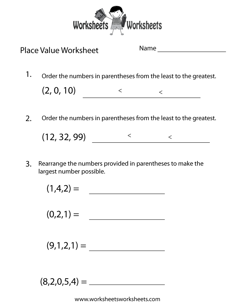 place value worksheet for grade 5 pdf