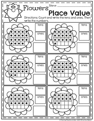 Place Value Worksheets - Planning Playtime