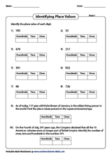 Place Value Worksheets