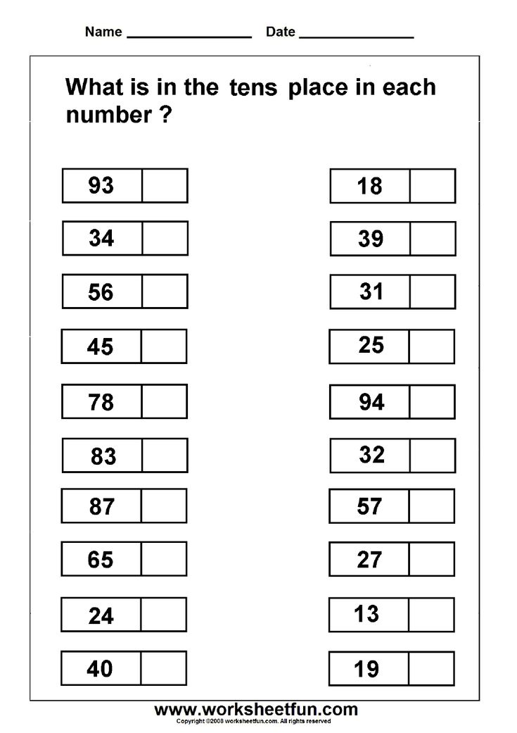 place value worksheet free 2nd grade